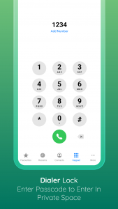 اسکرین شات برنامه Dialer Vault Hide Photo Video 3