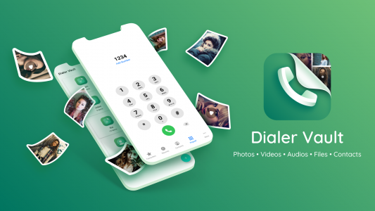 اسکرین شات برنامه Dialer Vault Hide Photo Video 1