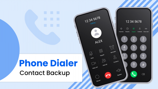 اسکرین شات برنامه Phone Dialer: Contacts Backup 1