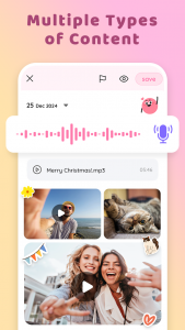 اسکرین شات برنامه My Diary With Lock: Mood Diary 5