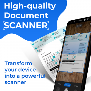 اسکرین شات برنامه DS Scanner: PDF & ID Scanner 1