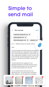 اسکرین شات 5 برنامه Email for All Mail Accounts