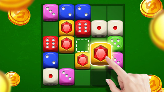 اسکرین شات 3 بازی Dice - Merge puzzle