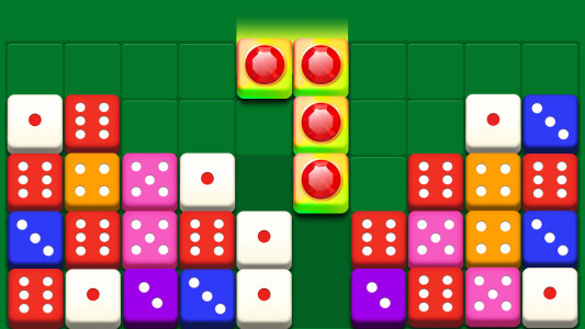 اسکرین شات 3 بازی Dice Puzzle - 3D Merge games
