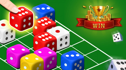 اسکرین شات 1 بازی Dice Mania - Merge number game