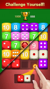 اسکرین شات 7 بازی Dice Mania - Merge number game