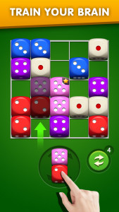 اسکرین شات 5 بازی Dice Puzzle 3D - Merge game