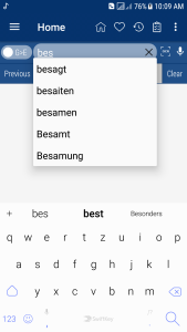 اسکرین شات 4 برنامه Wörterbuch Englisch – Deutsch