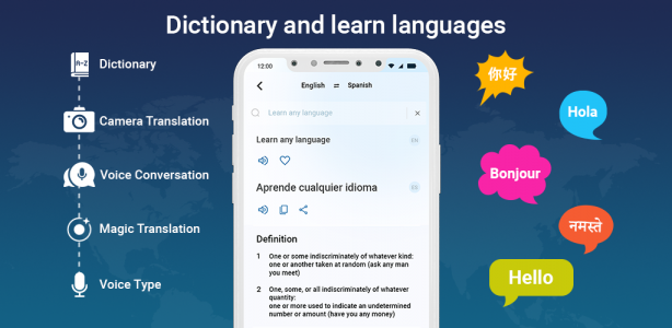 اسکرین شات برنامه English Dictionary Translator 6