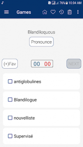 اسکرین شات برنامه English French Dictionary 5
