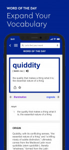 اسکرین شات برنامه Dictionary.com: English Words 3