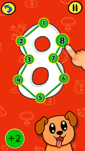 اسکرین شات 1 بازی 123 Numbers: Counting for kids
