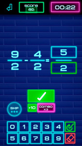 اسکرین شات بازی Fraction Challenge: Math games 4