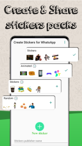 اسکرین شات 7 برنامه Create Stickers for WhatsApp