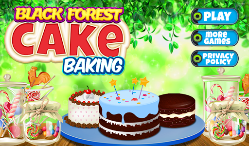 اسکرین شات بازی Black Forest Cake Maker- Kids Bakery 6