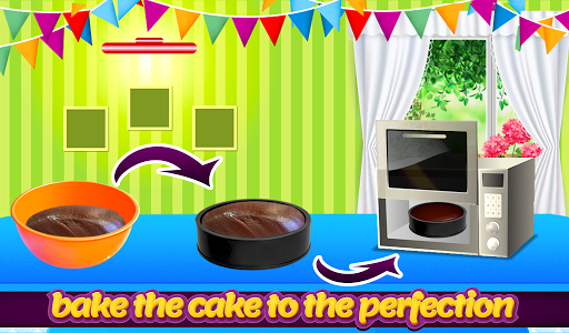اسکرین شات بازی Black Forest Cake Maker- Kids Bakery 8