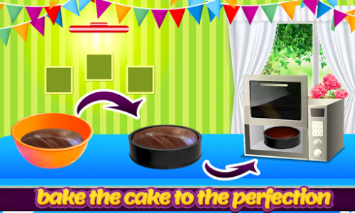 اسکرین شات بازی Black Forest Cake Maker- Kids Bakery 3
