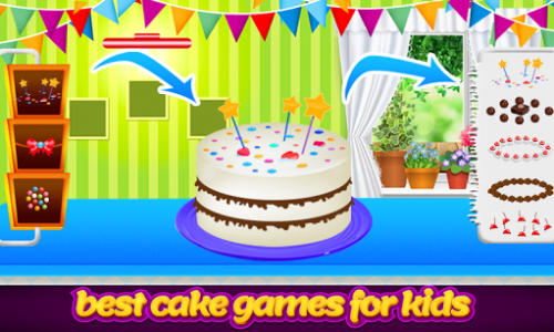 اسکرین شات بازی Black Forest Cake Maker- Kids Bakery 5
