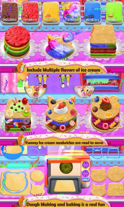 اسکرین شات بازی Sweet Ice Cream Sandwich Making Game 3