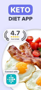 اسکرین شات 1 برنامه Keto Manager: Low Carb Diet
