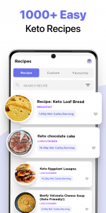 اسکرین شات 5 برنامه Keto Manager: Low Carb Diet