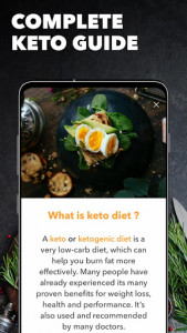 اسکرین شات برنامه Keto Manager: Keto Diet Tracker & Carb Counter App 5
