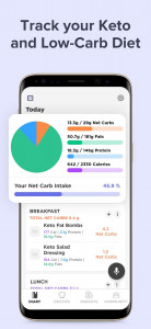 اسکرین شات برنامه Keto Manager: Low Carb Diet 2