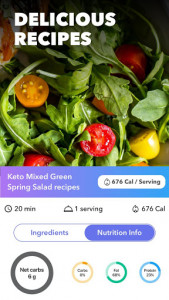 اسکرین شات برنامه Keto Manager: Keto Diet Tracker & Carb Counter App 4