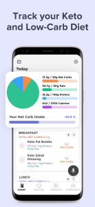 اسکرین شات 2 برنامه Keto Manager: Low Carb Diet