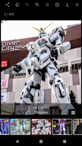 اسکرین شات برنامه Odaiba Gundam 4