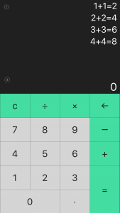 اسکرین شات برنامه MingCalc Calculator - history  1