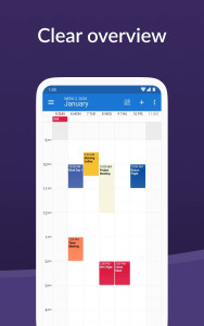 اسکرین شات 3 برنامه DigiCal Calendar Agenda