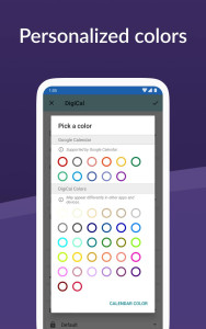 اسکرین شات 5 برنامه DigiCal Calendar Agenda