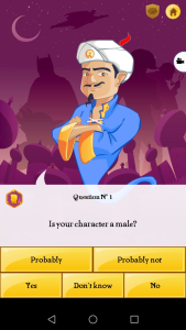 اسکرین شات 2 برنامه akinator