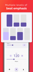 اسکرین شات برنامه Easy Metronome 3