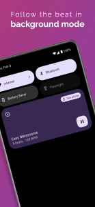 اسکرین شات برنامه Easy Metronome 8