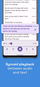 اسکرین شات 4 برنامه Easy Transcription