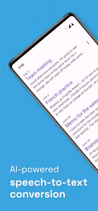 اسکرین شات 1 برنامه Easy Transcription