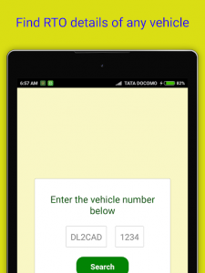 اسکرین شات برنامه Vehicle registration details 6