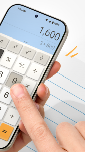 اسکرین شات 2 برنامه Calculator Plus with History