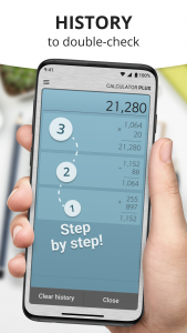 اسکرین شات 3 برنامه Calculator Plus with History