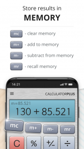 اسکرین شات برنامه Calculator Plus with History 5