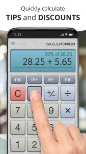 اسکرین شات برنامه Calculator Plus with History 7