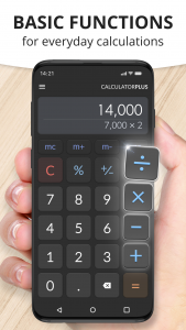 اسکرین شات برنامه Calculator Plus with History 2