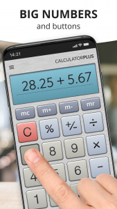 اسکرین شات برنامه Calculator Plus with History 2