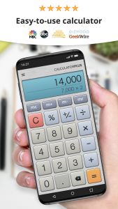 اسکرین شات برنامه Calculator Plus with History 1