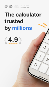 اسکرین شات 1 برنامه Calculator Plus with History