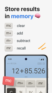 اسکرین شات 4 برنامه ماشین حساب - Calculator Plus