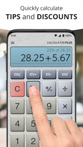 اسکرین شات برنامه Calculator Plus with History 7