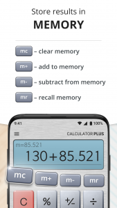 اسکرین شات 4 برنامه Calculator Plus with History